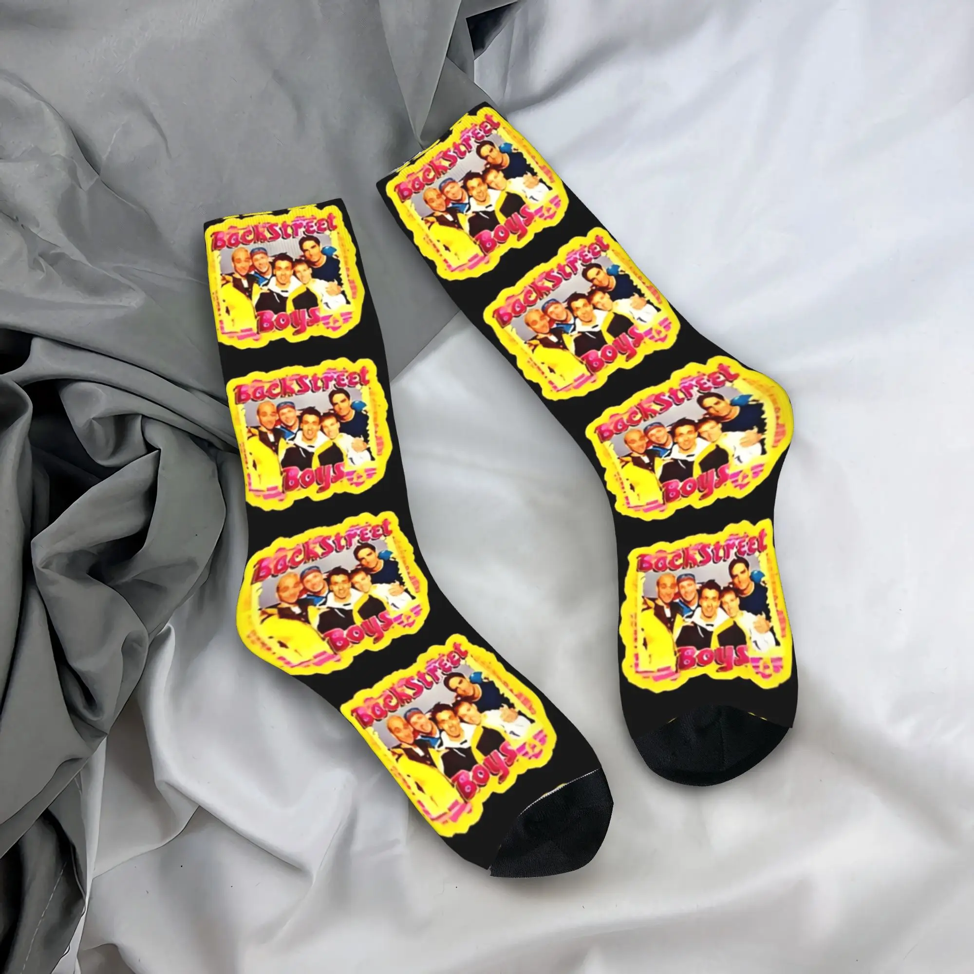 

BSB Backstreet Boys Band Носки Нескользящие чулки Женские и мужские мягкие дышащие спортивные носки для бега Зимние носки с элегантным дизайном