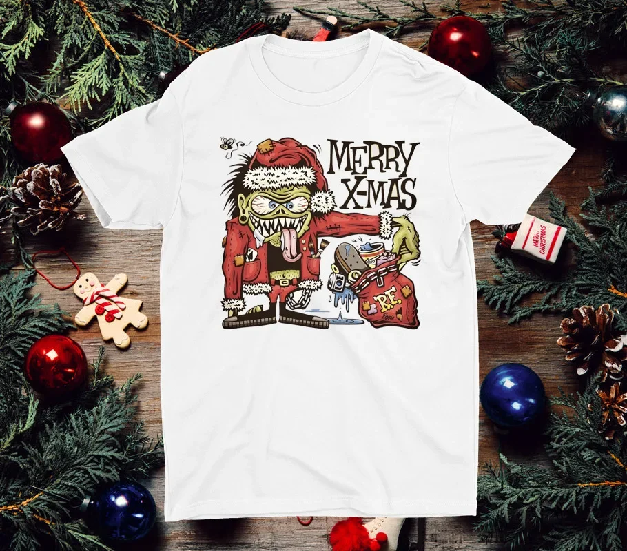 

NEW Rat Fink Merry Christmas T-shirt Unisex Men Women Tee S-4XL LI1217