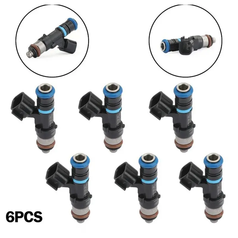 A99F-6PCS Fuel Injector Nozzle For Ford Explorer Mazda Mercury Land Rover 4.0L 2005-2010 0280158055 Injector 5L2Z-9F593-CB