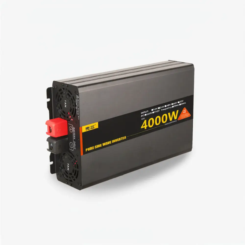 Pure Sine Wave Inverter 12V 24V 48V 60V 72V To 220V Power Converter For Kexin Car Solar Home Off Grid Backup Voltage Transformer