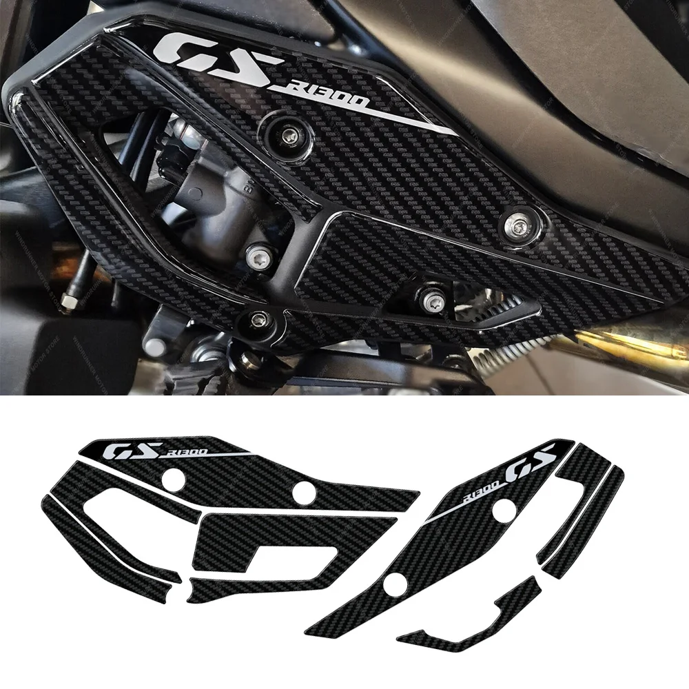 Stiker Gel 3D untuk BMW R1300GS R 1300 GS r 1300 gs 2024 stiker pelindung tumit sepeda motor