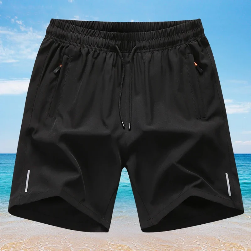 

Hot Selling Casual Men Shorts Quick Dry Summer Fitness Short Pants Lightweight Breathable Elastic Waist Oversize boxers briefs