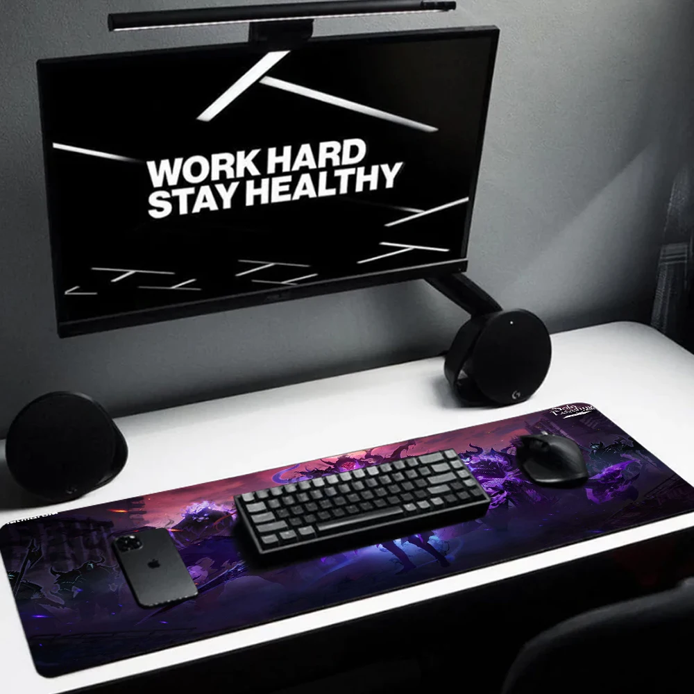 Solo Leveling Mouse Pad Gamer Accessories Mousepad Xxl Computer Keyboard Mat Rubber Carpets Desk Protector 1000x500mm Anime