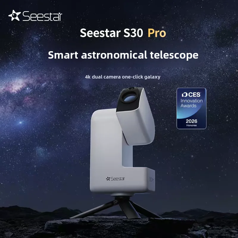 Seestar S30 Pro Smart Telescope 4K Dual-Camera 1/1.2