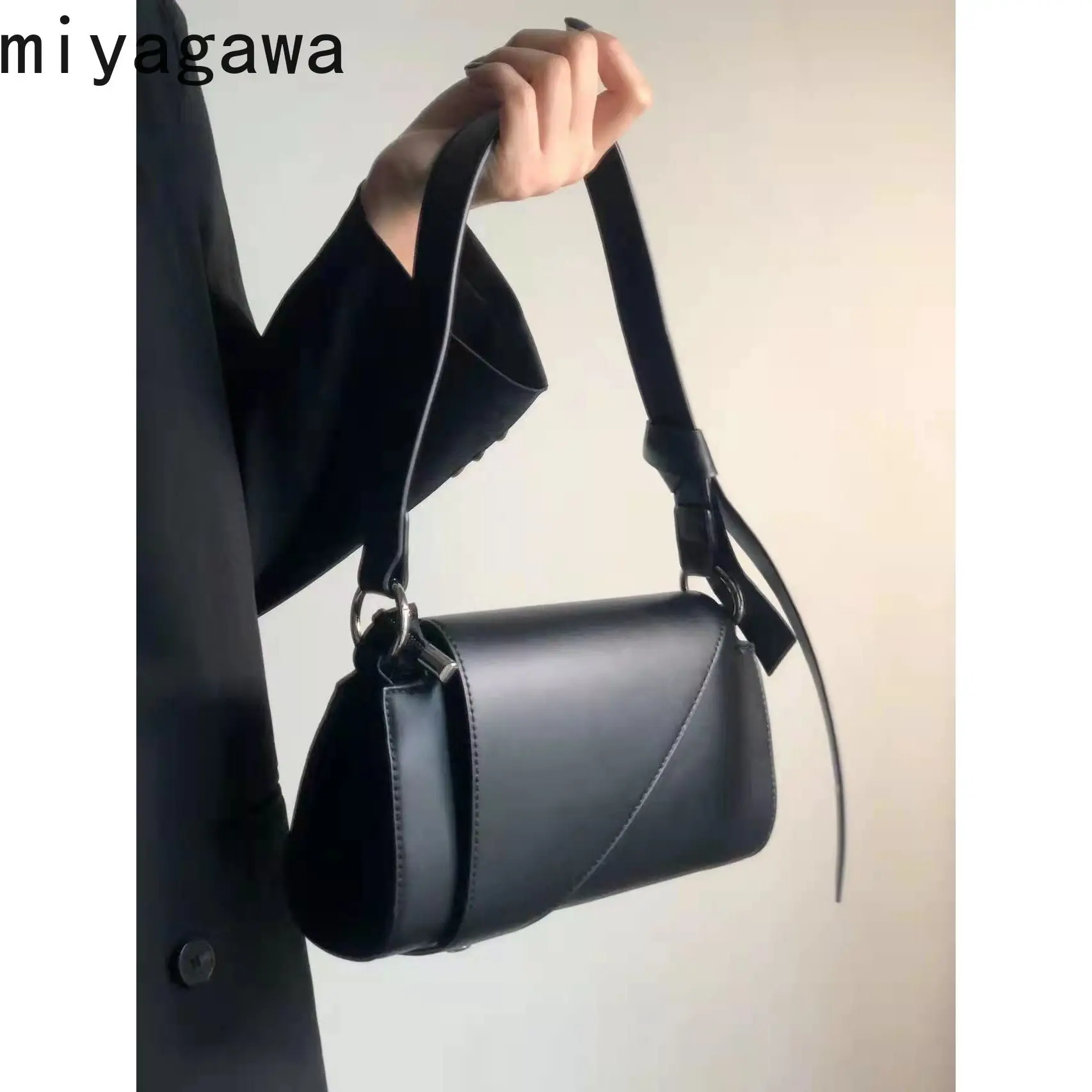 Miyagawa Mini torba dla kobiet 2024 nowa koreańska wersja wszechstronny telefon komórkowy modny łańcuch jeden torby na ramię Crossbody