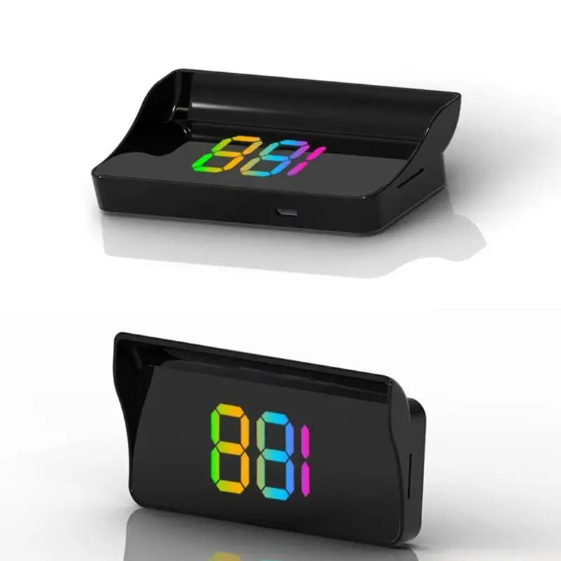 J0MA Innovative Automotive Head up Display Digital Speedometer Supporting Multiple Speed Units And Installation