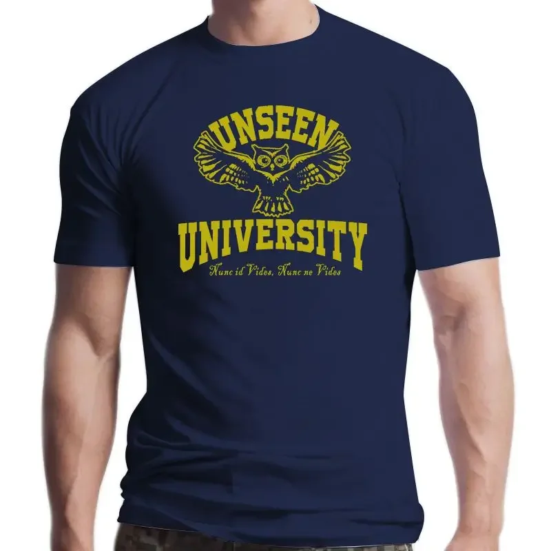 T Shirt New Unseen University Discworld HARAJUKU oversized graphic t shirts men cothing