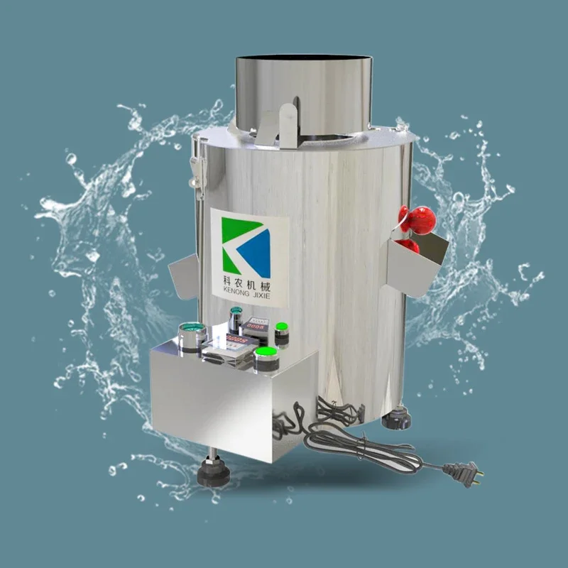 Pequena máquina automática de descascar castanha, descascador comercial de castanha, processador, descascador de castanha