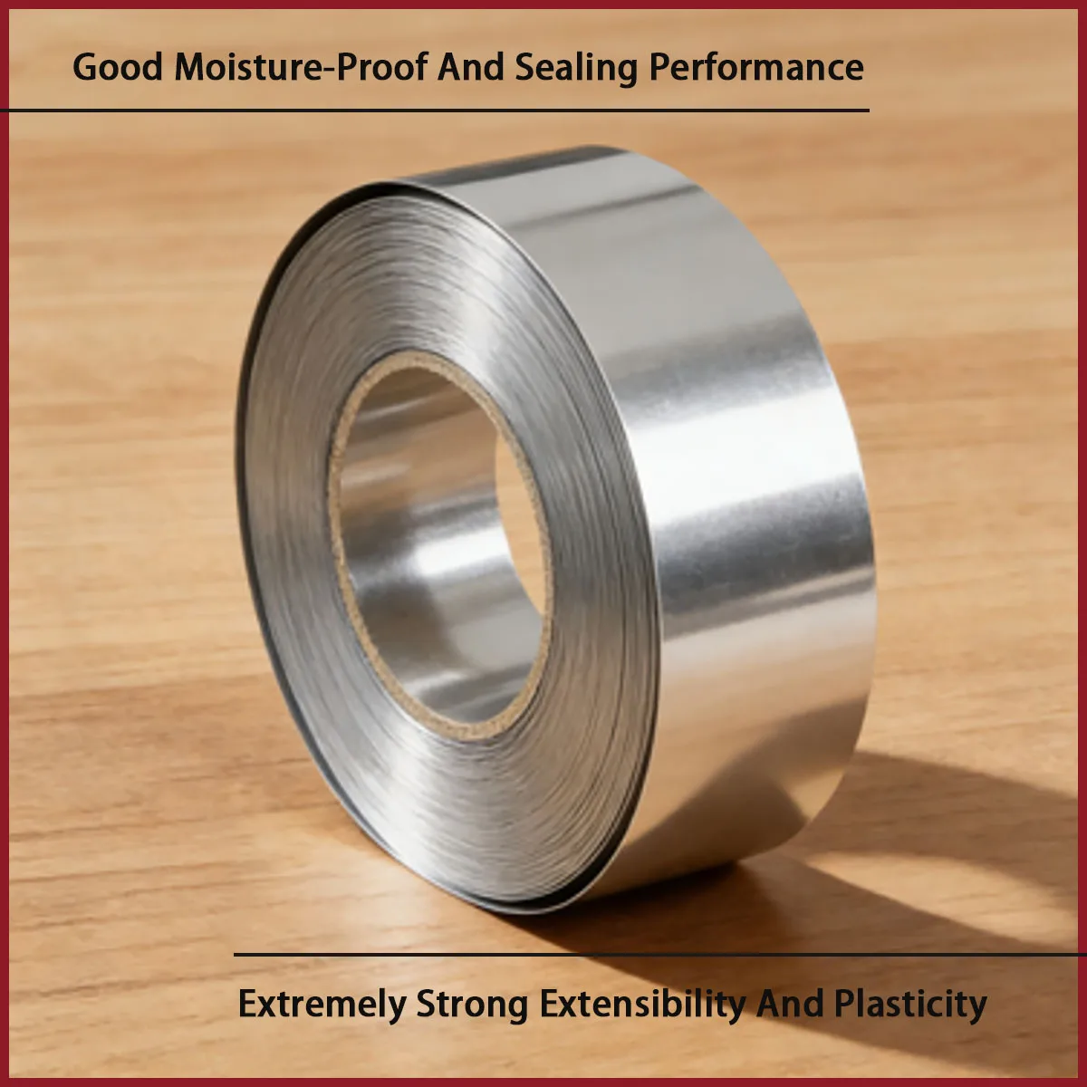 0.05-0.8mm thick aluminum foil is used for industrial manufacturing, food packaging, etc