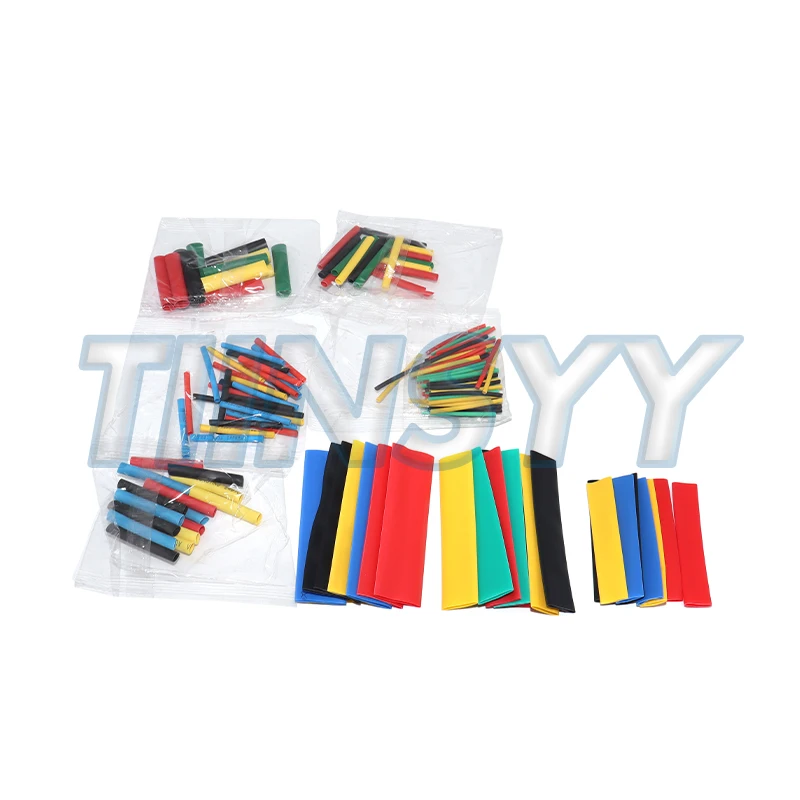 Heat Shrink Tube Thermoresistant Heat-shrink Tubing Wrapping Kit Electrical Connection Wire Cable Insulation Sleeving
