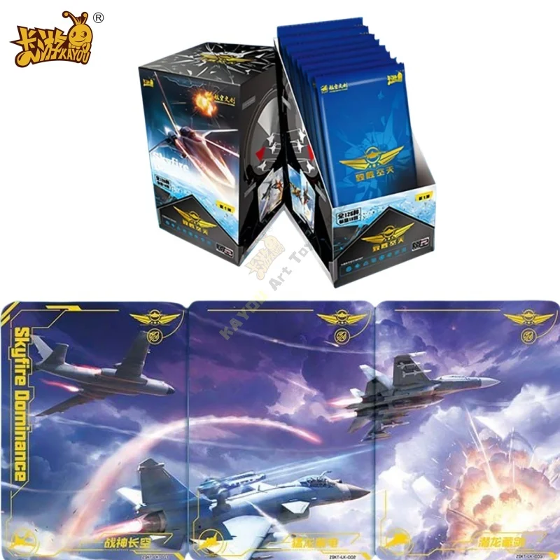 Tarjeta de combate chino KAYOU, serie Winning Sky, J-20 de la Fuerza Aérea, tarjeta de ala, Eagle Strike, tarjeta de colección de aviación, juguetes, regalos