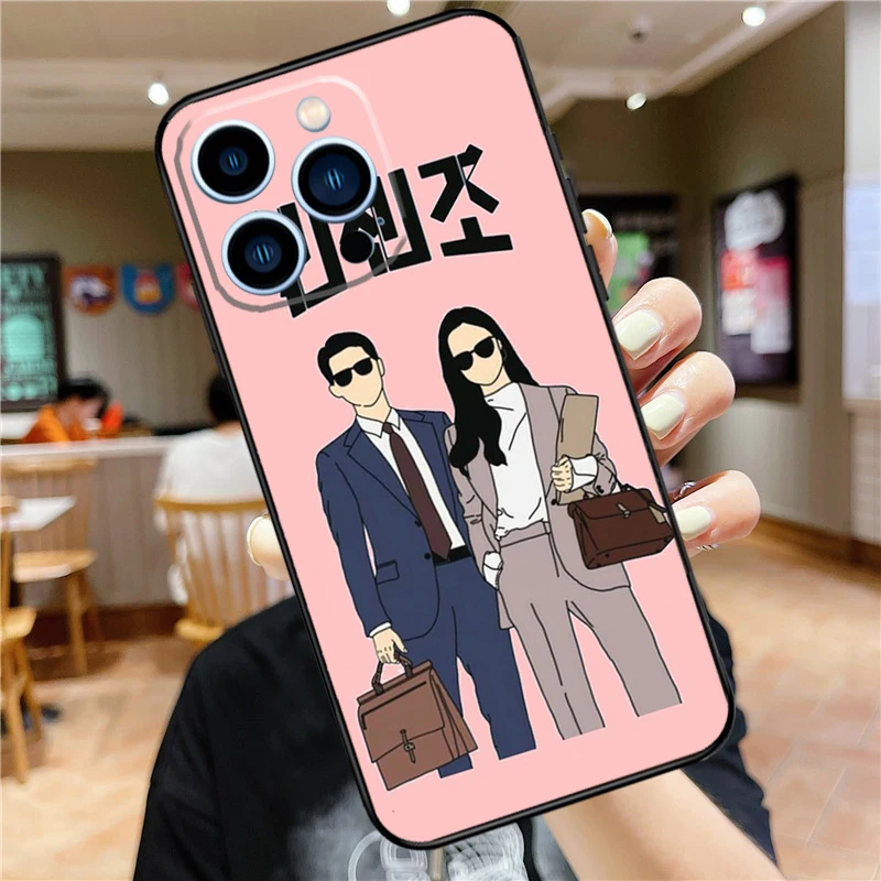 Vincenzo Cassano Kdrama Phone Case For iPhone 15 13 12 11 14 Pro Max Mini X XR XS Max SE 2020 2022 7 8 15 Plus Cover