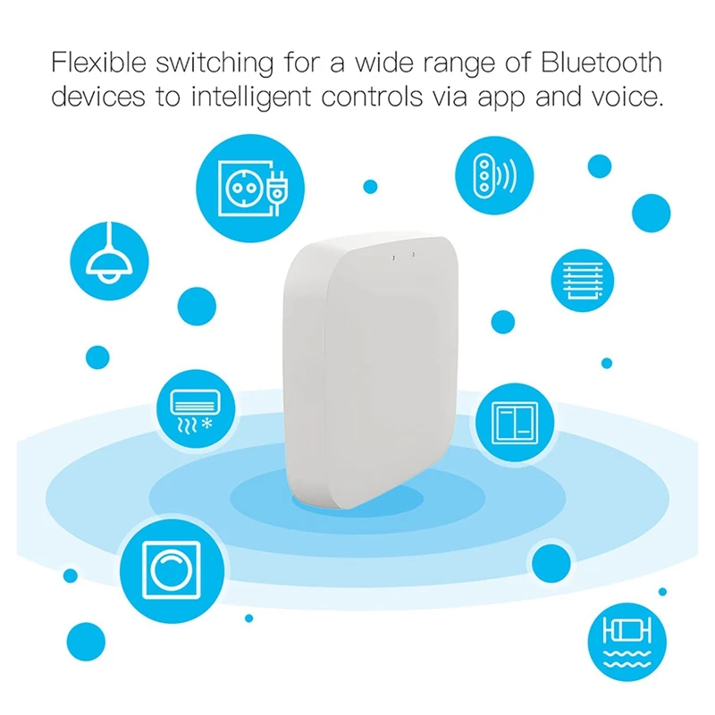 Dispositivo Tuya Bluetooth Gateway, Ponte Home Inteligente, Trabalhar com Smart Life App, Controle Remoto