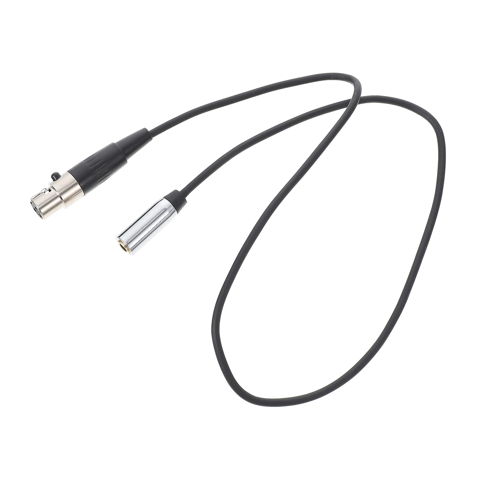 

Video TRS to XLR 3.5mm Stereo Female Black Player Audio Cable Adapter Durable PVC Shell Camera Wire Cord Audio Cable