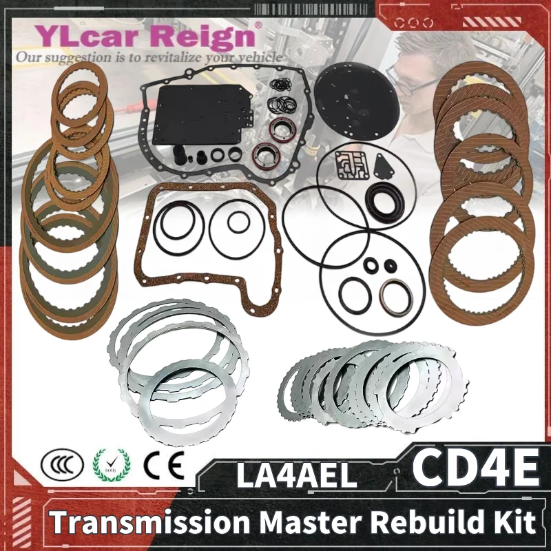 

CD4E LA4AEL Automatic Transmission Master Overhaul Repair Kit Rebuild Kit Friction Plate Discs For Mondeo 2.0 Mazda 626 Escape