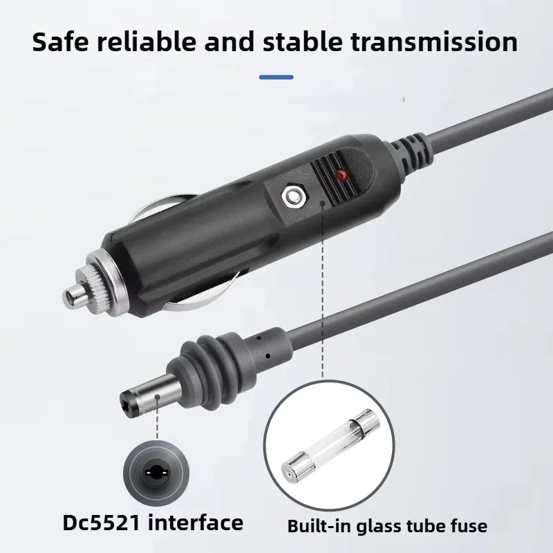 2m/3m/5m For Starlink Mini DC Power Cable Direct To Cigaretter 12V Adapter Power Cable For Starlink Mini Waterproof Accessories