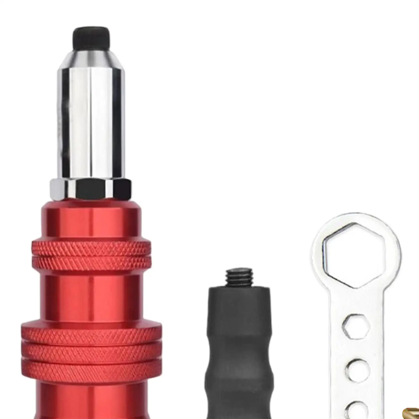 Professial Drill Riveter Adapter Attachment Accessories Insert Nut Electric Rivet Nut Adapter for Workshop,Home Use