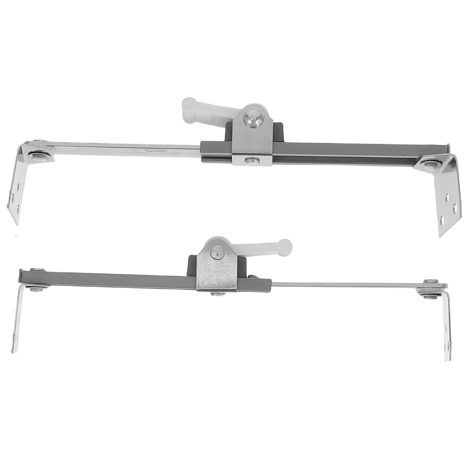 2Pcs Sleek TV Anti-Tip Wall Mount Bracket Universal Adjustable for Flat Screen Monitor Television Safety Rack Child Pet Friendly