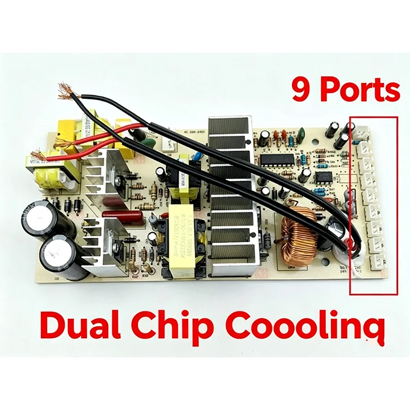 HYS150-12KG Wine Cooler Mainboard Dual Cooling Chip Semiconductor Power Board Replacement Part - view 5