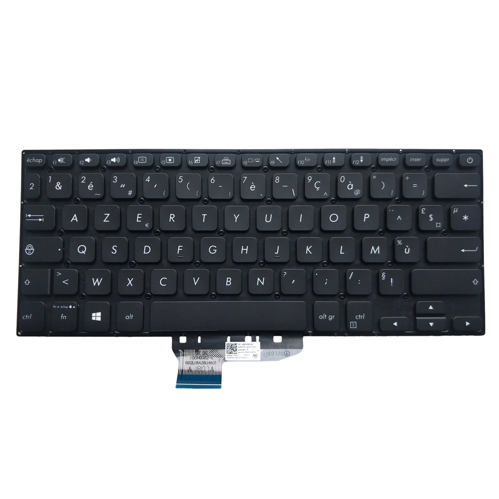 Imagem -02 - Teclado para Asus Vivobook S14 Francês Espanhol Layout Latino S430 S430f S430fa S430fn S430u S430ua X430 X430f Teclado