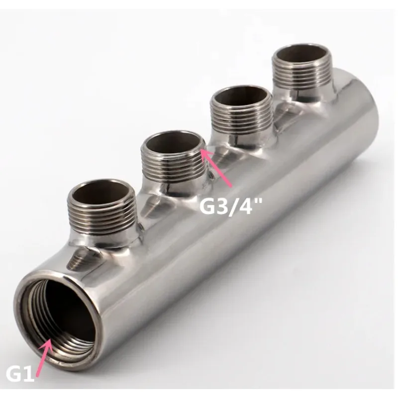 304 Stainless Steel Floor Heating Manifold G1