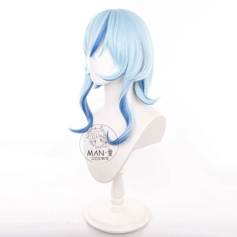Wuthering Waves Shore Keeper Cosplay Wig Simulated Scalp Game Halloween Gift