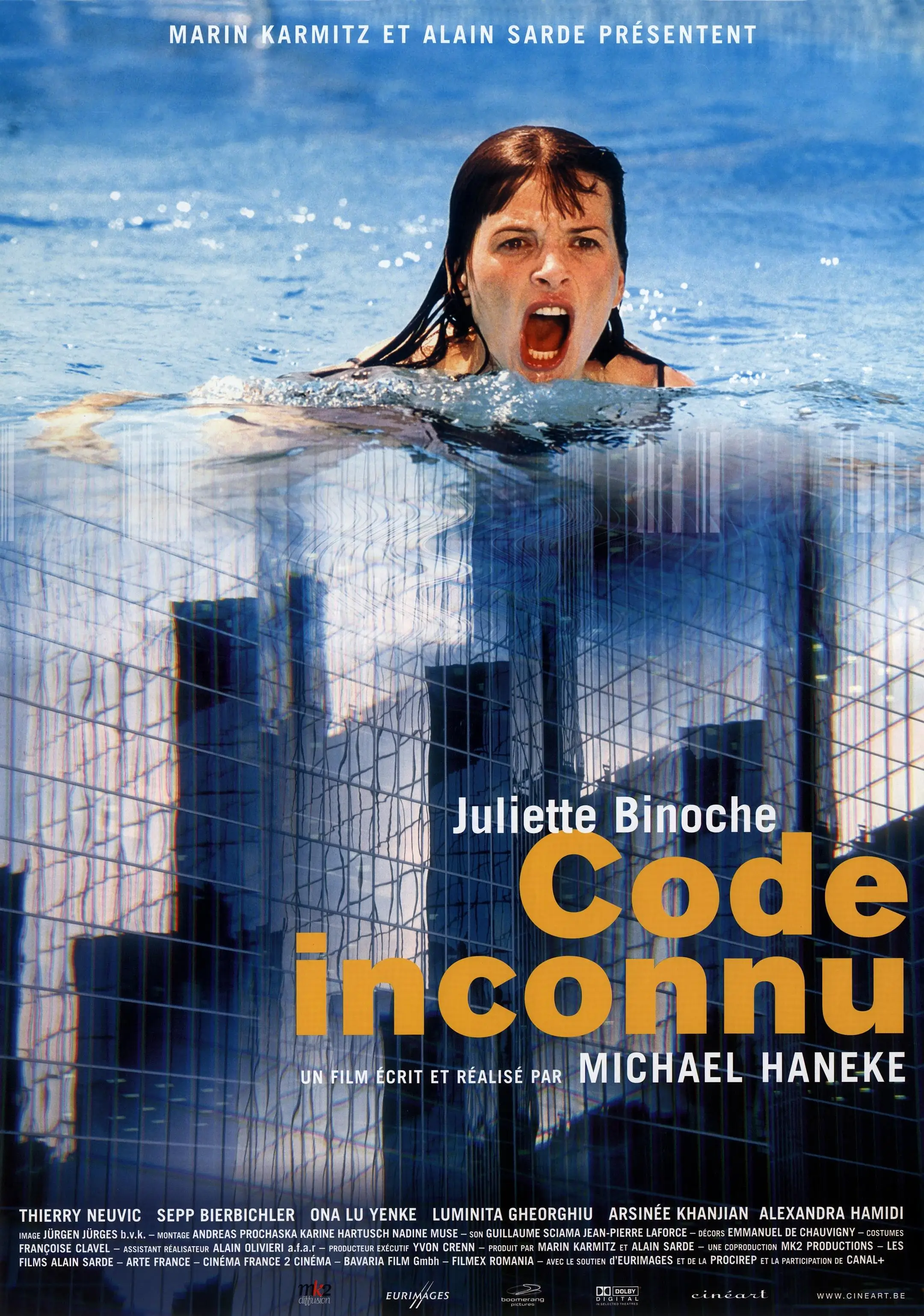 Film Code inconnu: Récit incomplet de divers voyages (2000) Poster Wall Art Rome Decoration