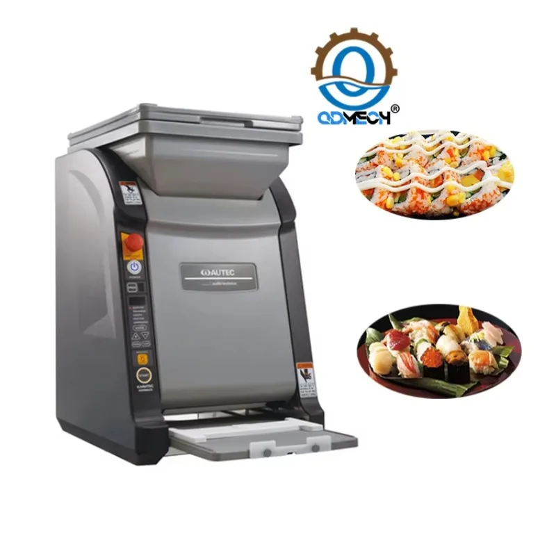 QDMECH Commercial Desktop Sushi Roll Machine Rice Ball Making Machine Autec Japanese Automatic Sushi Nigiri Machine
