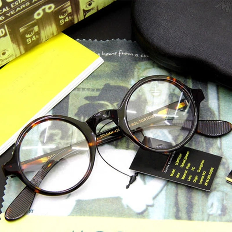 

Johnny Depp Eyeglasses Frames Women ZOLMAN Lemtosh Optical Glasses Frame Men Luxury Brand Vintage Acetate Computer Goggles