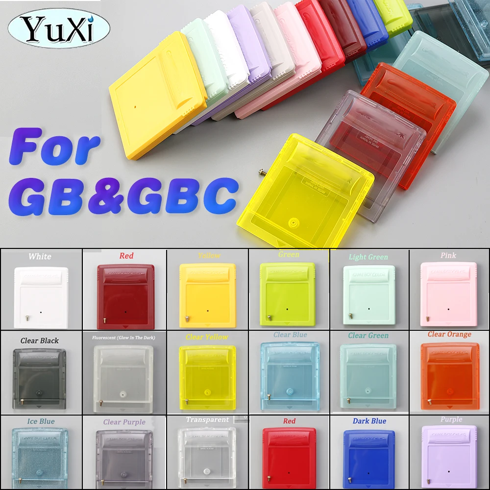 1Pc Game Card Housing Box Case For Gameboy Color GBC Classics Cartridge Card Box For Nintend GB Replacement Part