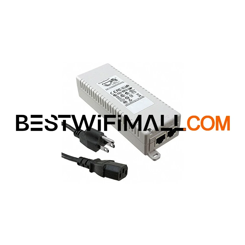 Aruba Networks PD-3501G-AC, PoE Injector 15.4 Watt Power Supply JW627A 1 Port 802.3af PoE Midspan 10/100/1000 15.4W