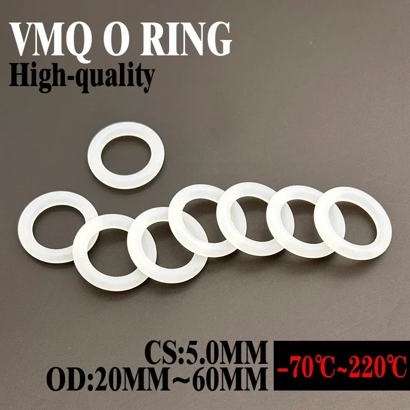 20Pcs Vmq White Sil…