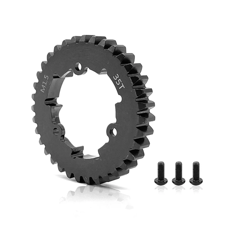 For TRAXXAS-1/5 Big X6S/8S XRT Universal Medium Carbon Steel Motor Teeth 12T With 35T Big Teeth /1.5 Modulus