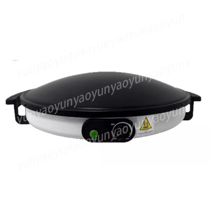 Home Bakery Electric Chapati Tortilla Maker Non-Stick Dough Press for Naan Roti Pizza Flatbread Making