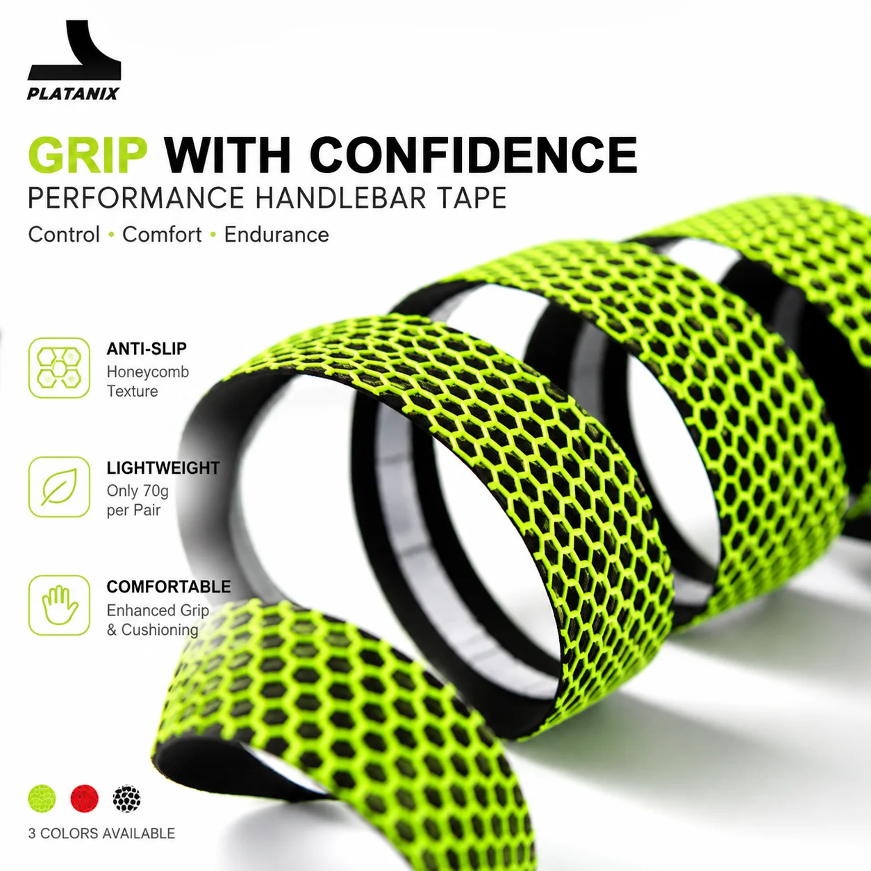 PLATANIX Cinta de Manillar par - Bike Handlebar Tape reseña y precio