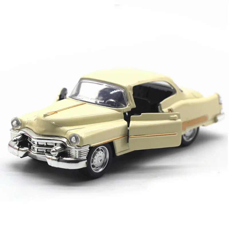 1: 32 die-casting model, vintage car model, boy toy car ornament, rebound car model