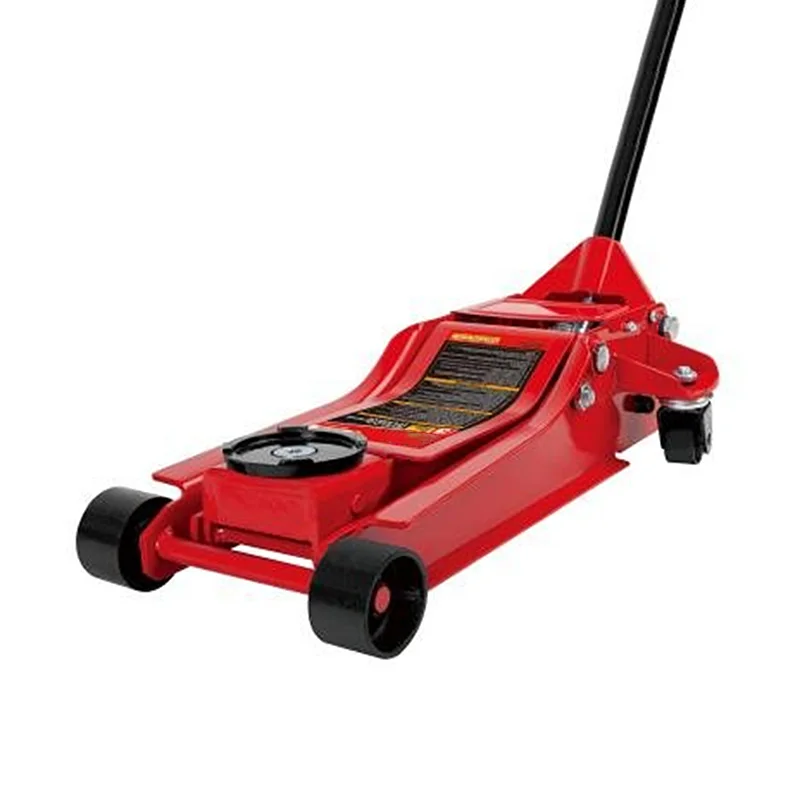 Road Accessories 3 Ton Hydraulic Car Floor Jack Quick Lift Low Profile Design for Auto Repair
