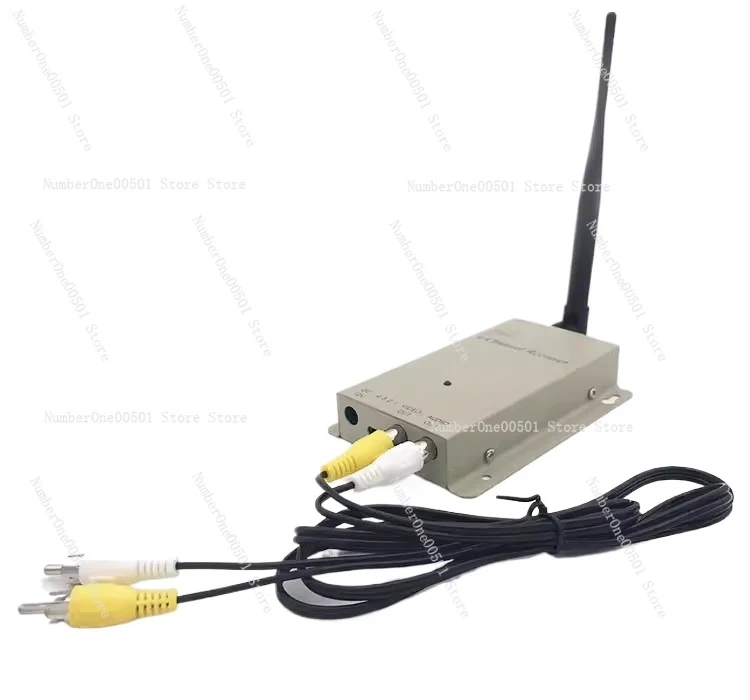 1.2G5W High-power Wireless Audio and Video Transmitter 1.2G Wireless Surveillance Video Transmission Transmitter Receiver