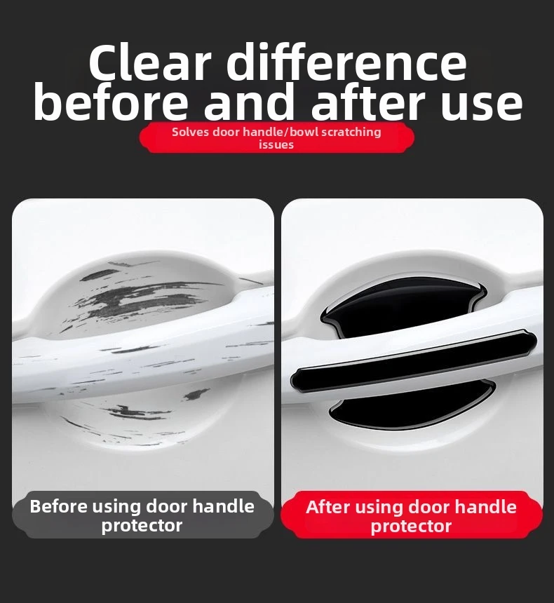 Suitable for Lexus RX350H UX NX LS RZ Door Bowl Protection Sticker ES200H Door Handle anti Scratch Sticker