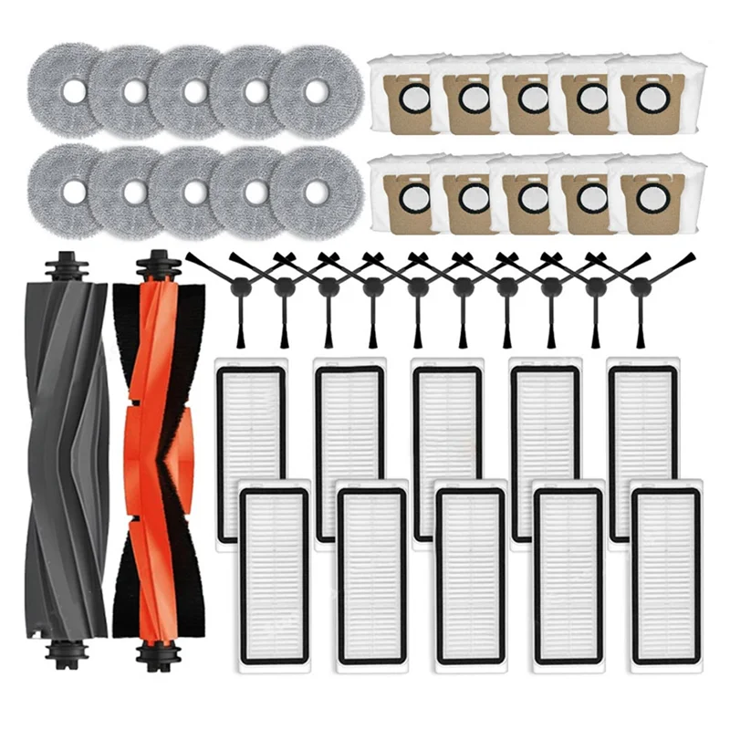 

Запчасти и аксессуары для Dreame Bot L20 Ultra / L20 Ultra Complete: роликовая щетка, боковая щетка, фильтр, насадка для влажной уборки, мешок для сбора пыли
