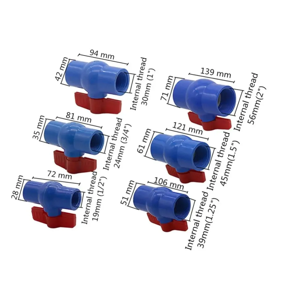 Plastic switch valve for PPR plumbing pipes water pipe fitting accessory for controlling water flow in irrigation and heating