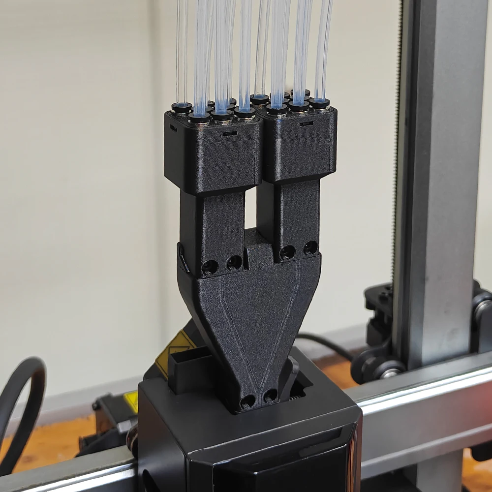 Ulepszony Hub na Filamenty 16 Kolorów do Anycubic KOBRA 3/3 MAX/S1 PRO, Akcesoria do Drukarek 3D Anycubic — zdjęcie produktu 6