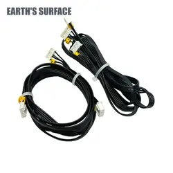 ES-3D drucker teil doppel z-achse ein punkt zwei motor kabel 4pin 3d drucker zubehör für CR-10/s/Ender-3 schrittmotor draht