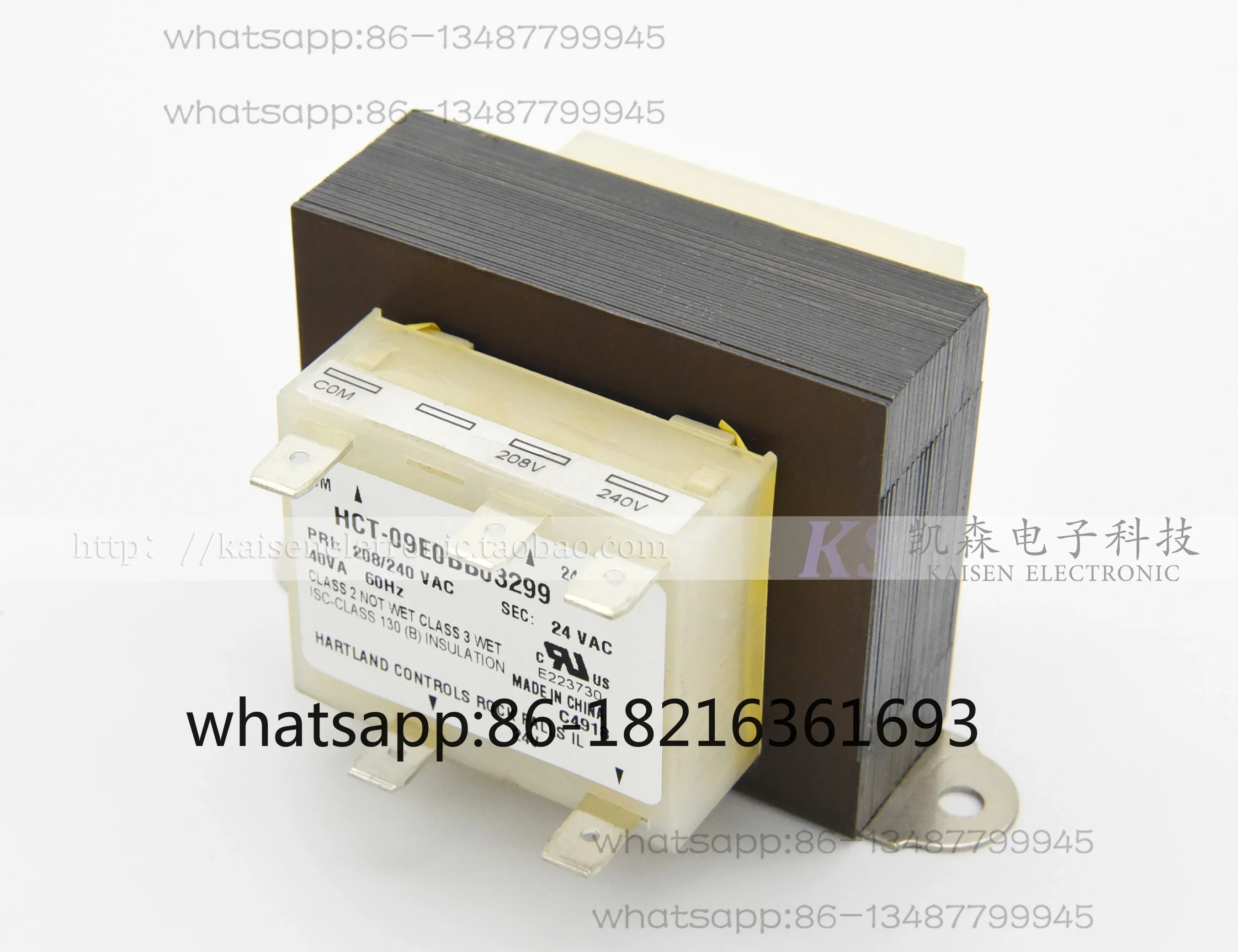 

30VA 241-6-12 120V to 12.6V Lincoln Chain Oven Oven Isolation Transformer