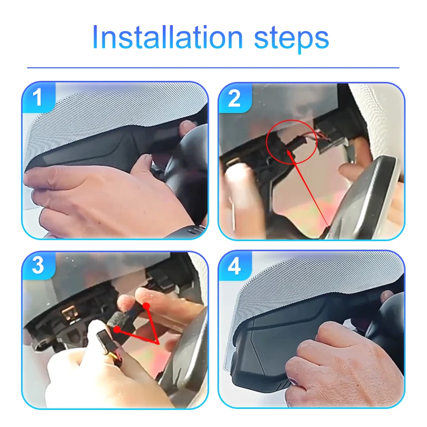 

Новый автомобильный видеорегистратор Plug and Play с двумя камерами для Chery Tiggo 7L/TENET T7/Omoda S5/C5/Kaiyi E5