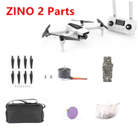 Hubsan ZINO2 ZINO 2 RC Drone Original Spare Parts Accessories ESC Motor Arm Cable Foot Flat Charging Cable Blade Remote Control