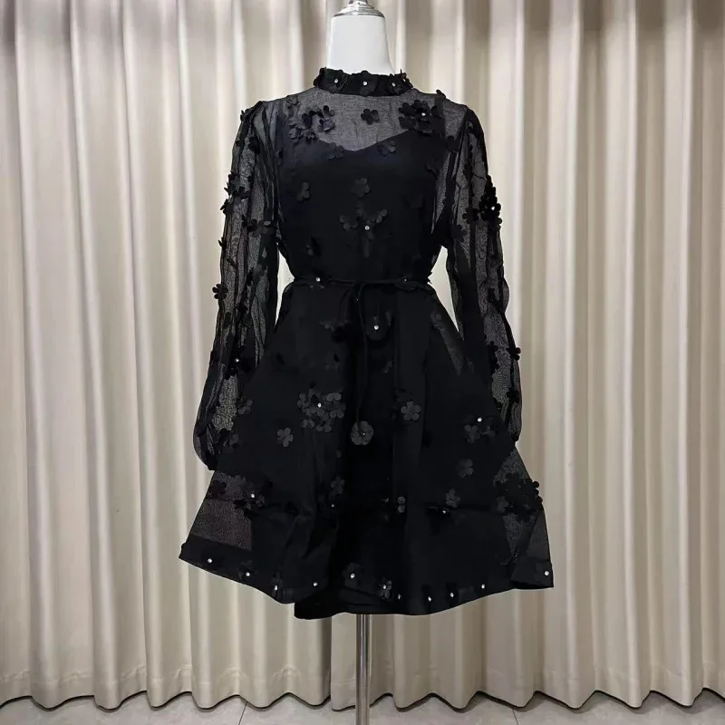 

Женское платье из льна с цветочным принтом, элегантные короткие платья, повседневные пляжные платья для отдыха, женская одежда, модные летние платья 2025