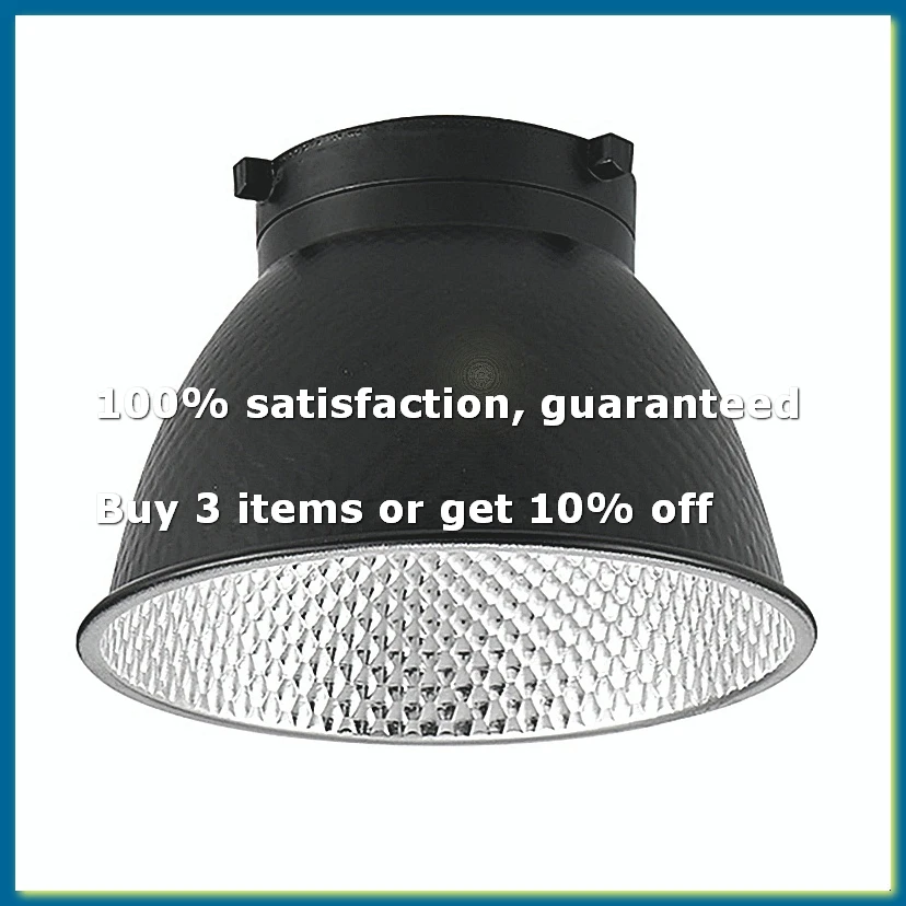 Standard Reflector Diffuser Lamp Shade Dish for Bowens Bayonet Mount Studio Strobe Flash Light Reflector 55 Degrees-A56M
