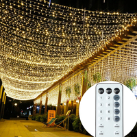 50M 100M LED Christmas Lights Fairy Garland String Light Outdoor With Remote For Garden Home Wedding Party Christmas Tree Decor