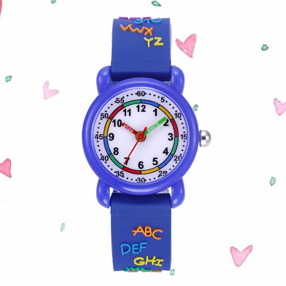 1Pcs Cartoon Watch Premium Material 3D Fun Design Accurate Quartz Movement Wristwatch for Birthday